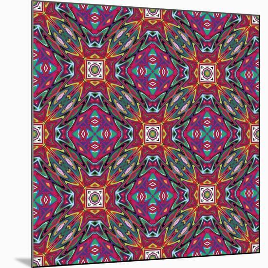 Mexican Pattern-Sangoiri-Mounted Premium Giclee Print