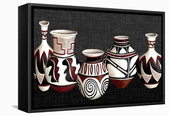 Mexican Pottery-null-Framed Stretched Canvas