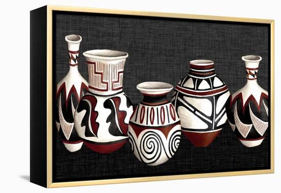 Mexican Pottery-null-Framed Stretched Canvas