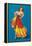 Mexican Senorita Dancing-null-Framed Stretched Canvas