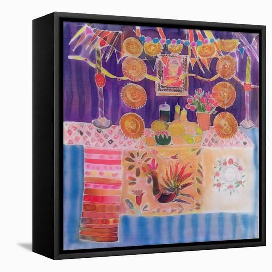 Mexican Shrine with Frida Kahlo, 2006-Hilary Simon-Framed Premier Image Canvas