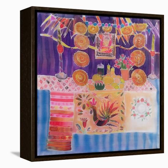 Mexican Shrine with Frida Kahlo, 2006-Hilary Simon-Framed Premier Image Canvas