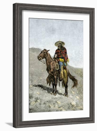 Mexican Vaquero-null-Framed Giclee Print