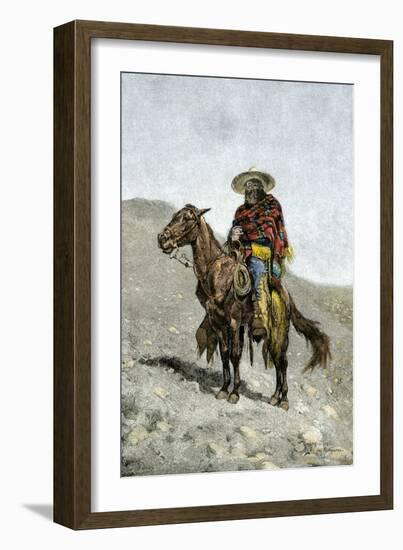 Mexican Vaquero-null-Framed Giclee Print