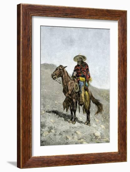 Mexican Vaquero-null-Framed Giclee Print