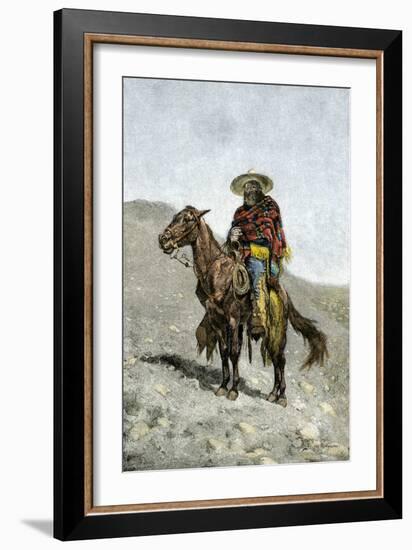 Mexican Vaquero-null-Framed Giclee Print