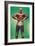 Mexican Wrestler Body Builder-null-Framed Art Print