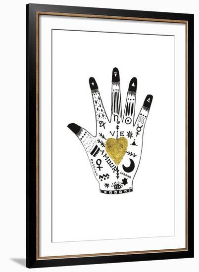 Mexicana - Hand of Life-null-Framed Giclee Print