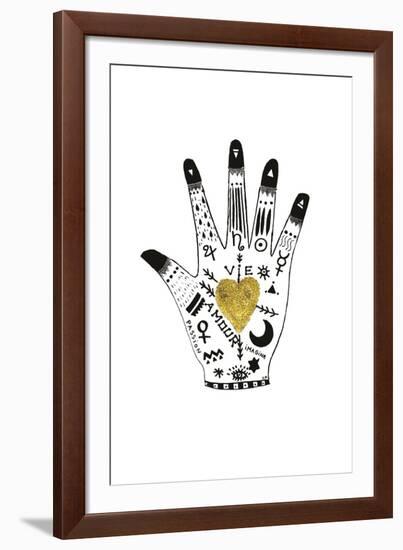 Mexicana - Hand of Life-null-Framed Giclee Print