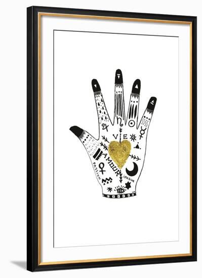 Mexicana - Hand of Life-null-Framed Giclee Print