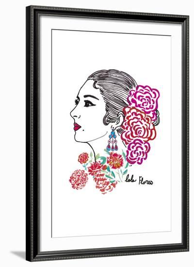 Mexicana - The Singer-null-Framed Giclee Print