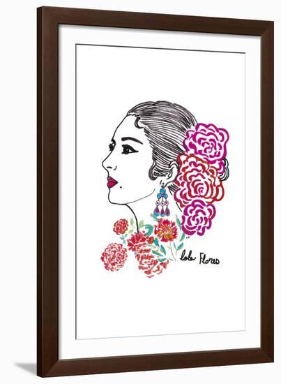 Mexicana - The Singer-null-Framed Giclee Print