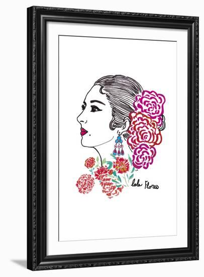 Mexicana - The Singer-null-Framed Giclee Print