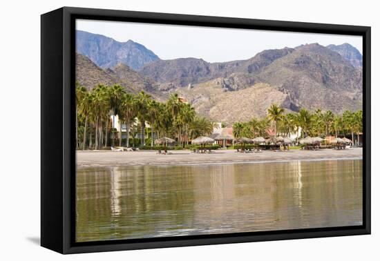 Mexico, Baja California Sur, Sea of Cortez, Loreto Bay. Beach view.-Trish Drury-Framed Premier Image Canvas