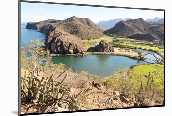 Mexico, Baja California Sur, Sea of Cortez, Overlooking Loreto Bay.-Trish Drury-Mounted Photographic Print