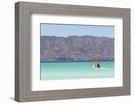 Mexico, Baja California Sur, Sea of Cortez. View to mainland from Isla Coronado-Trish Drury-Framed Photographic Print