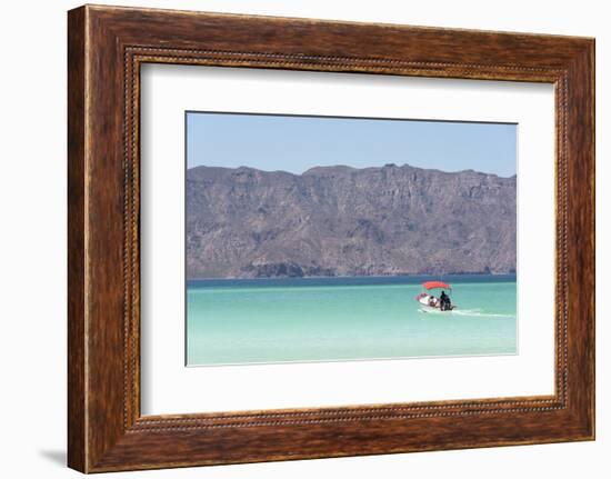 Mexico, Baja California Sur, Sea of Cortez. View to mainland from Isla Coronado-Trish Drury-Framed Photographic Print