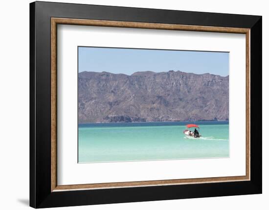 Mexico, Baja California Sur, Sea of Cortez. View to mainland from Isla Coronado-Trish Drury-Framed Photographic Print