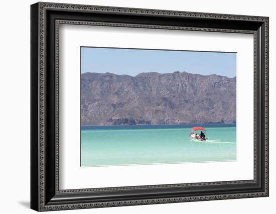 Mexico, Baja California Sur, Sea of Cortez. View to mainland from Isla Coronado-Trish Drury-Framed Photographic Print