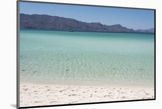 Mexico, Baja California Sur, Sea of Cortez. White sand beach os Isla Coronado-Trish Drury-Mounted Photographic Print