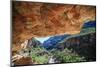 Mexico, Baja California Sur, Sierra de San Francisco. Rock art pictograph in Cueva Pintada.-Fredrik Norrsell-Mounted Photographic Print