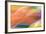 Mexico, Baja California, Tecate. Abstract Wash of Color Patterns-Don Paulson-Framed Photographic Print