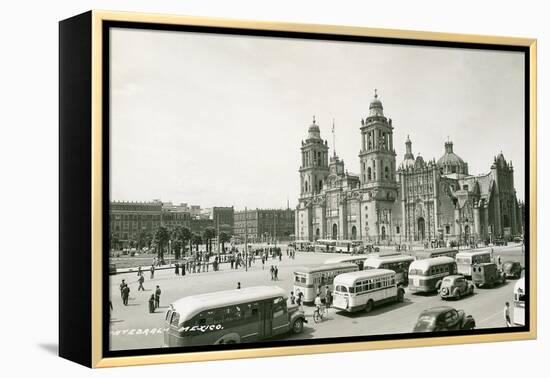 Mexico City Cathedral-null-Framed Stretched Canvas