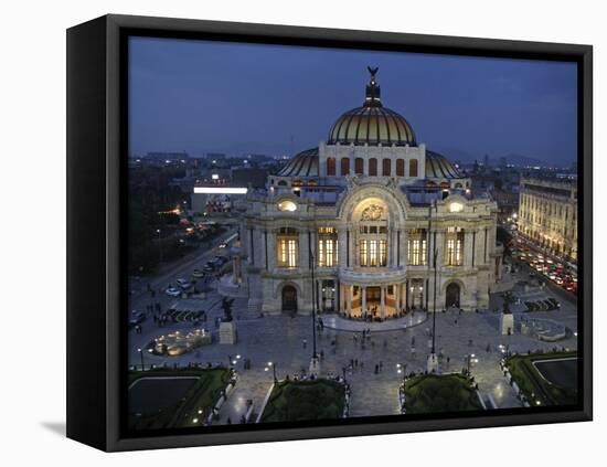 Mexico City, Palacio De Bellas Artes Is the Premier Opera House of Mexico City, Mexico-David Bank-Framed Premier Image Canvas