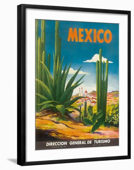 Mexico, Ciudad Juarez, Chihuahua, c.1950-Magallon-Framed Giclee Print