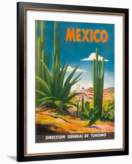 Mexico, Ciudad Juarez, Chihuahua, c.1950-Magallon-Framed Giclee Print