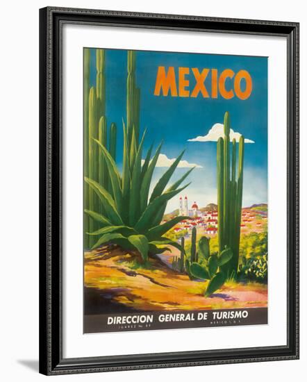 Mexico, Ciudad Juarez, Chihuahua, c.1950-Magallon-Framed Giclee Print