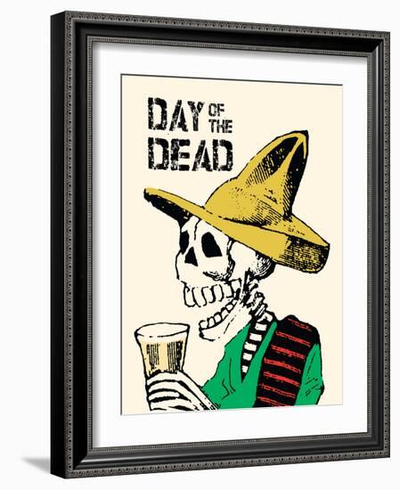 Mexico - Day of the Dead Festival, Vintage Travel Poster, 1900-Jose Guadalupe Posada-Framed Art Print