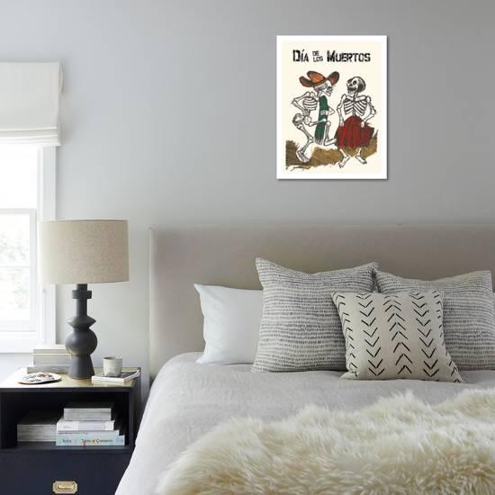 Mexico Dia De Los Muertos Day Of The Dead Dancing Skeletons Giclee Print By Jose Guadalupe Posada Art Com