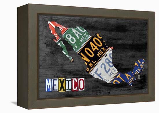 Mexico Done Gray-Design Turnpike-Framed Premier Image Canvas