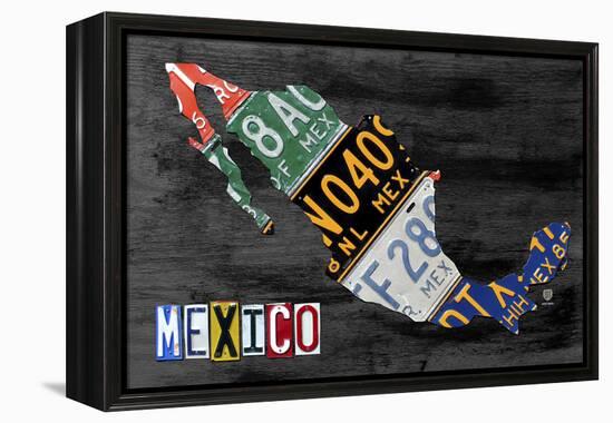 Mexico Done Gray-Design Turnpike-Framed Premier Image Canvas