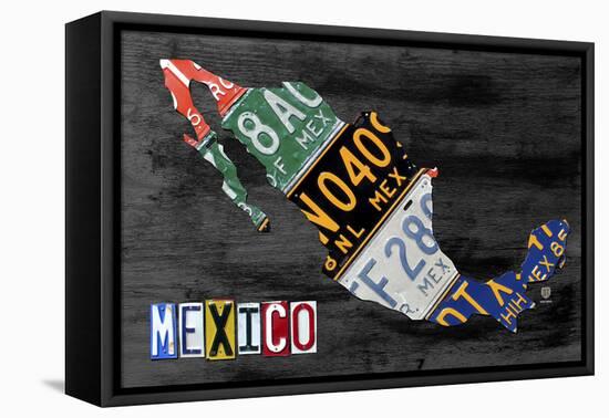 Mexico Done Gray-Design Turnpike-Framed Premier Image Canvas