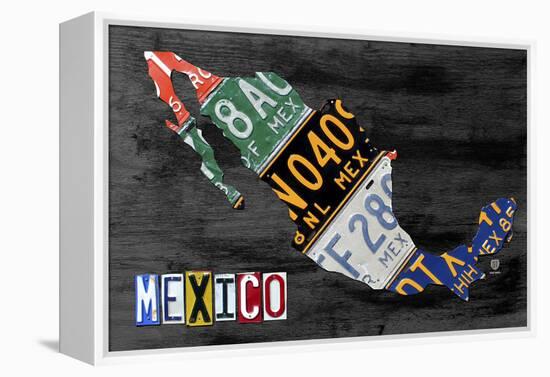 Mexico Done Gray-Design Turnpike-Framed Premier Image Canvas