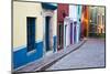 Mexico, Guanajuato, Colorful Back Alley-Terry Eggers-Mounted Photographic Print