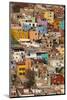 Mexico, Guanajuato. Colorful Homes Rise Up the Hillside of This Colorful Mexican Town-Brenda Tharp-Mounted Photographic Print