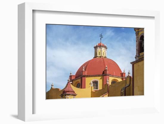 Mexico, Guanajuato, Our Lady of Guanajuato Basilica Dome-Rob Tilley-Framed Photographic Print