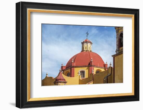Mexico, Guanajuato, Our Lady of Guanajuato Basilica Dome-Rob Tilley-Framed Photographic Print