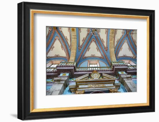 Mexico, Jalisco, San Sebastian del Oeste. Church of Saint Sebastian-Steve Ross-Framed Photographic Print