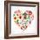 Mexico Love - Heart With Set Ofs-Marish-Framed Art Print