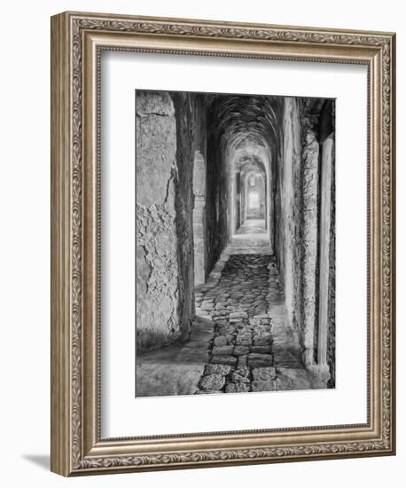 Mexico, Mani Hallway in Deserted Convent-John Ford-Framed Premium Photographic Print