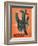 Mexico: Mariachi Cactus, c.1945-null-Framed Giclee Print