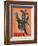 Mexico: Mariachi Cactus, c.1945-null-Framed Giclee Print