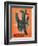 Mexico: Mariachi Cactus, c.1945-null-Framed Giclee Print