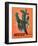 Mexico: Mariachi Cactus, c.1945-null-Framed Giclee Print