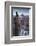 Mexico, Mexico City, Emiliano Zapata Street, Pedestrian Way, Dusk, Centro Historico, Red Dome of Ig-John Coletti-Framed Photographic Print