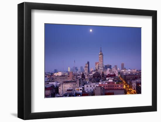 Mexico, Mexico City, Torre Latinoamericana, LatinAmerican Tower, Landmark, Skyline-John Coletti-Framed Photographic Print